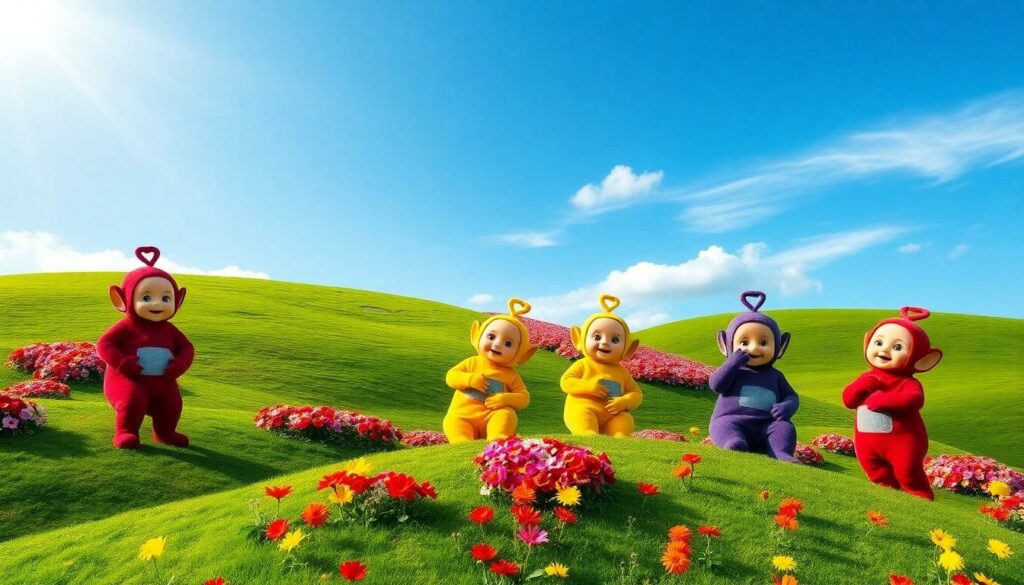 teletubbies behind the scenes